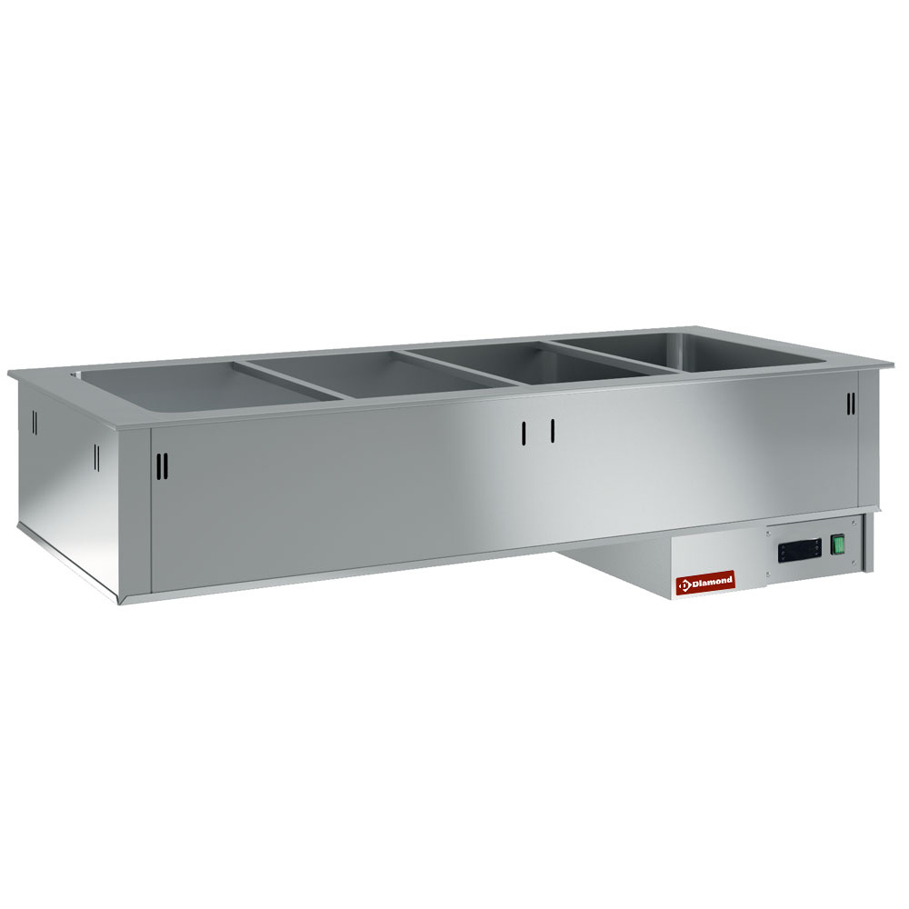 Droog Bain-marie Element, Kuip 3x GN 1/1