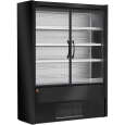 Diamond Wandkoeling | MODENA | Zwart | +4°C/+8°C | Geforceerd | Draaideuren | 700x570x2000mm
