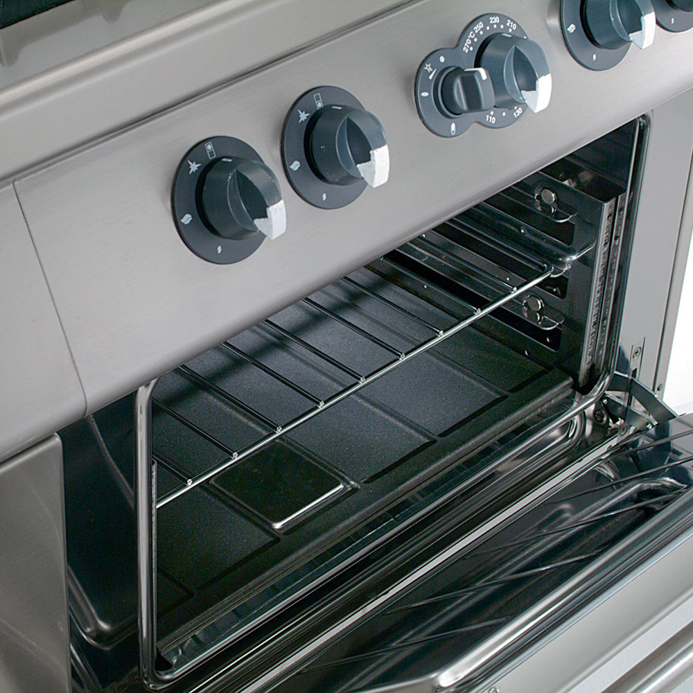 Diamond Gasfornuis | 8 Branders + 2 Gas Ovens | 1600x900x850/920mm - Afbeelding 3