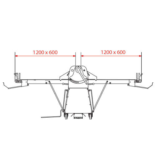 Diamond Banduitroller | Op Voetstuk | 600x1200mm | 0.75kw | Wals Ø80mm