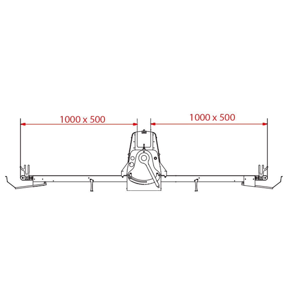 Diamond Banduitroller | Tafelmodel | 500x1000 Mm | 0.55kw | Wals Ø60mm - Afbeelding 3