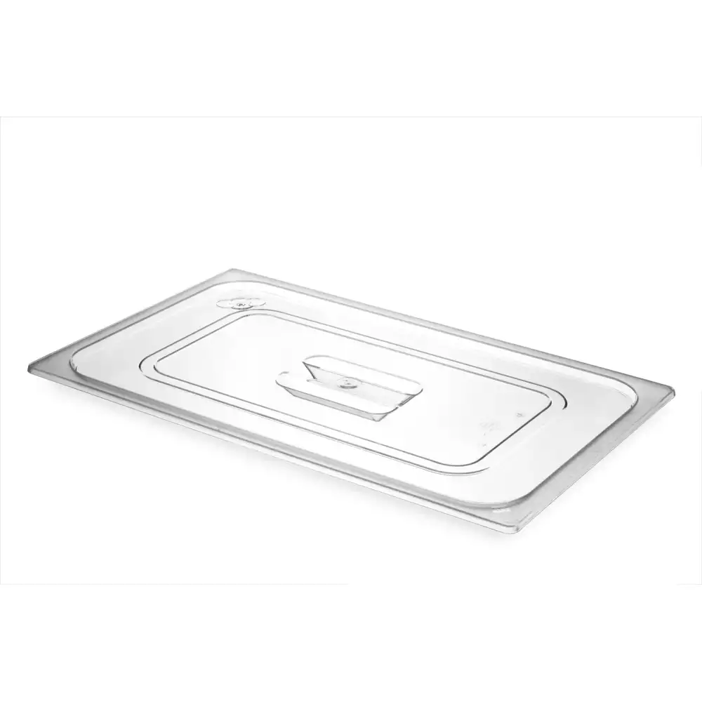 Deksel Voor GN Containers Tritan, Hendi, GN 1/2, Transparant, 265x325mm