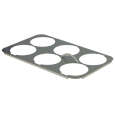 Anti Kantelstruktuur 6 Korven Ø 135 Mm