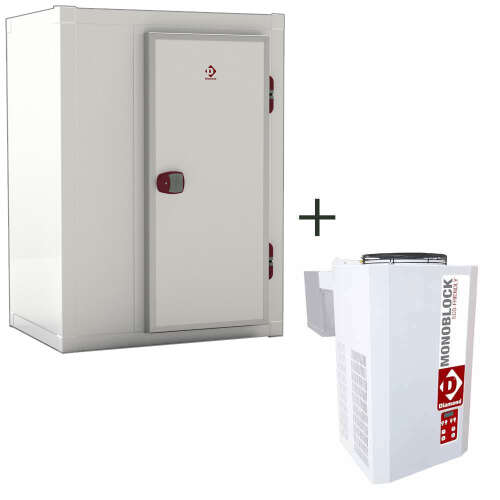 Diamond Koelcel Inclusief Motor | T° -5°c +5°c | 1390x1390x2190mm