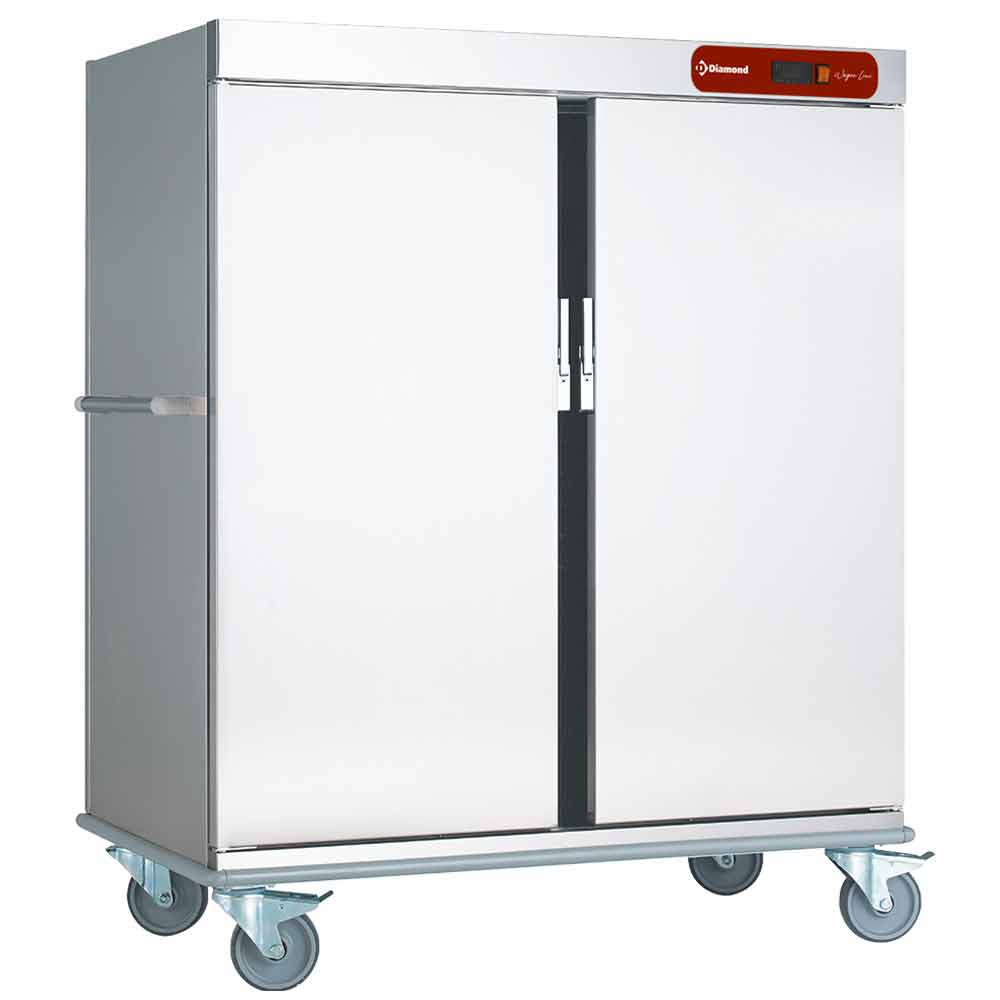 Diamond Warmhoudwagen | 40x 2/1 GN | +0°C/+90°C | 1489x876x1640mm