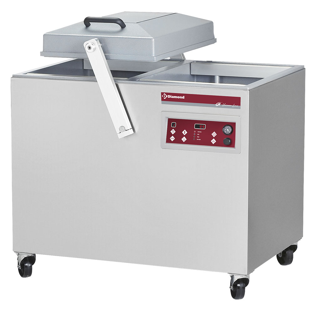 Diamond Vacuümmachine | Met Stolp | 63m3/u | 1075x890x1040mm