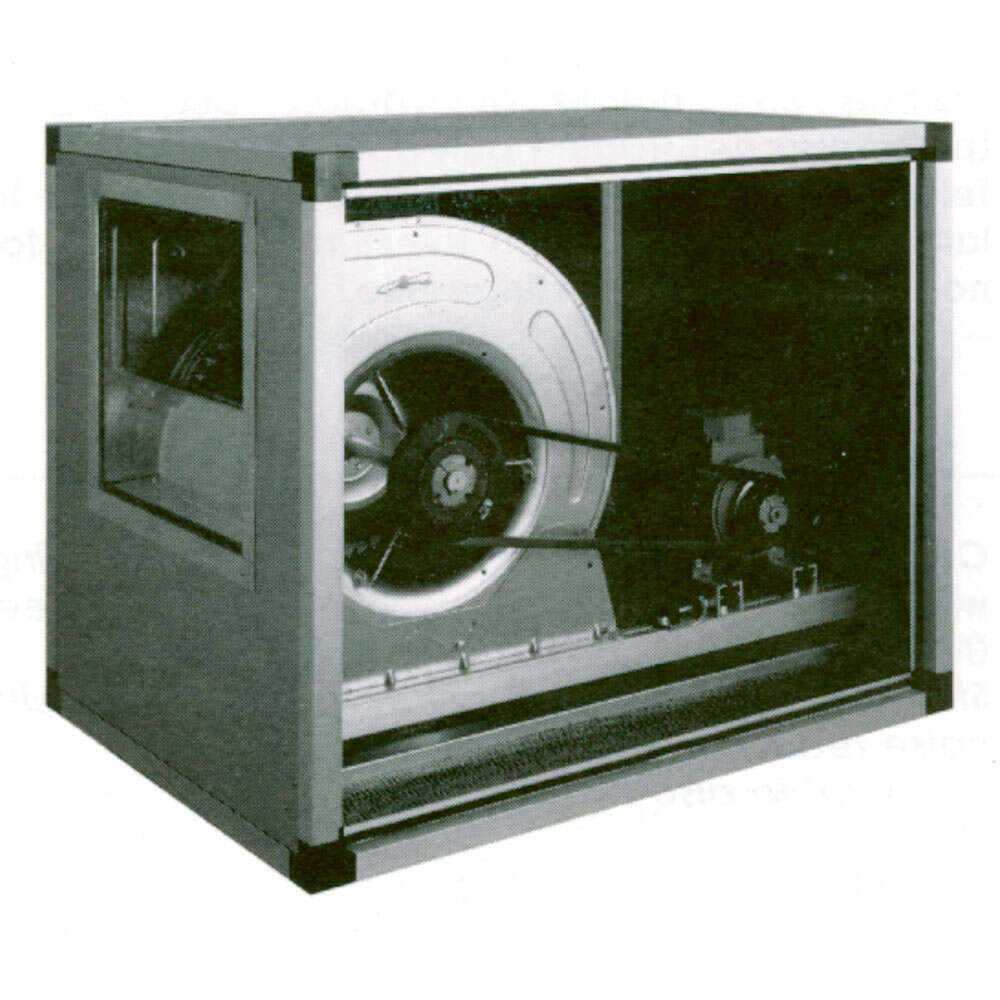 Centrifugale Ventilator Met Omkasting, Riemgedreven, 2 Snelheden, 7000 M³/u