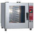 Diamond Hetelucht-/stoomoven | 7 Niveaus GN | Gas | Automatische Bevochtiging | Zelfreiniging | 797x788x818mm