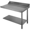 Uitlooptafel "rechts" Configuratie 90° (manden 600x500)