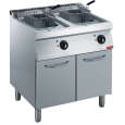 Diamond Friteuse | MAXIMA 700+ | Elektrisch | 14+14L | 105°C/185°C | Aftapkranen | 17.4kW | 400V | 800x700x850/908mm