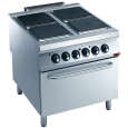 Diamond Fornuis | Elektrisch | 4 Platen | Elektrische Oven