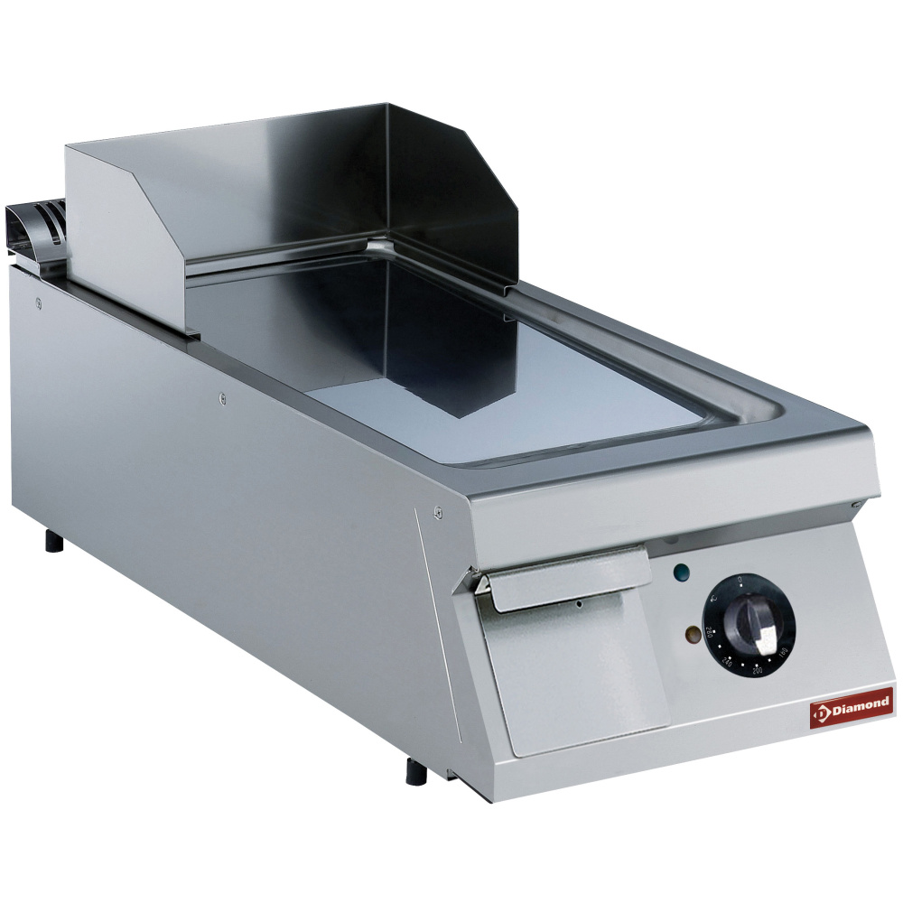 Diamond Bakplaat Hard Verchroomd -Top- | 7,5kW | 400V | 400x900x250/320mm