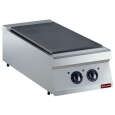 Diamond Kookplaat | Elektrisch | 1/2 Module Top | 2x 3.5kw | 400x900x250/320(h)mm