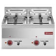 Diamond Pro 600 | Friteuse | Elektrisch | 10+10L | 400v | Aftapkranen | 600x600x280/400mm