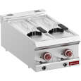 Diamond Friteuse | OPTIMA 700 | Elektrisch | 7+7L | 100°C/190°C | Aftapkranen | 10.5kW | 400V | 400x700x250/320mm
