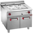 Elektrische Bain-marie 8 GN 1/3 H.150 Mm, Open Kast