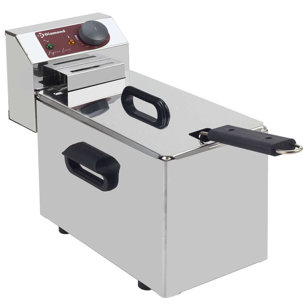 Diamond Friteuse | Elektrisch | 4L | 230v | 210x410x290mm
