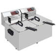 Diamond Friteuse | Elektrisch | 7+7L | 2x 230v | 560x410x290mm
