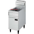 Diamond Friteuse | Gas | 23L | 100°C/200°C | 21kW | Aftapkraan | 400x735x870/1133mm