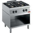Fornuis Samengesteld Uit: 4 Branders & Open Kast