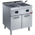 Diamond Friteuse | MAXIMA 700 | Gas | 15+15L | 120°C/190°C | 28kW | Aftapkranen | 800x700x850/920mm