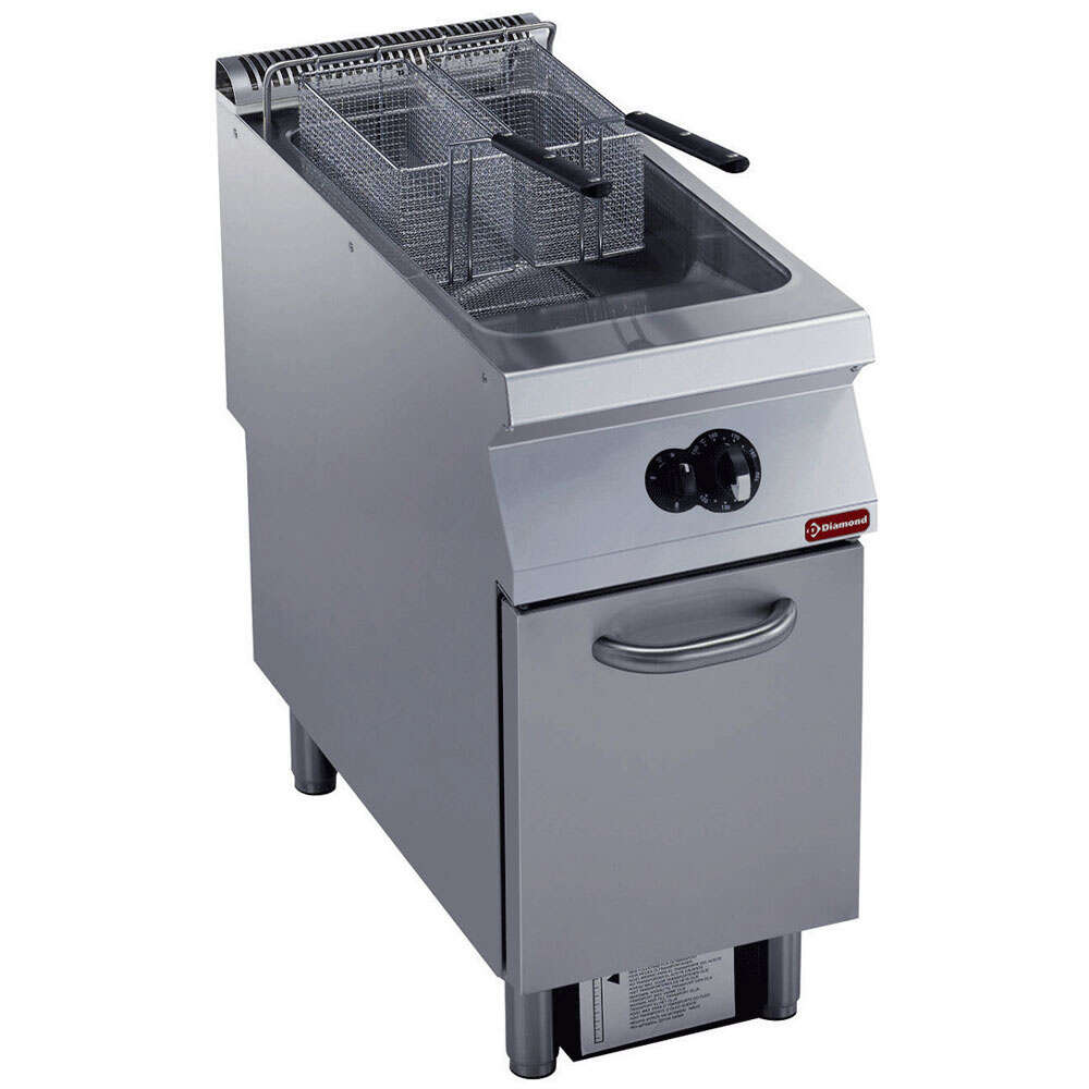 Diamond Maxima 900 | Friteuse | Gas | 23L | Aftapkraan | 400x900x850/920mm
