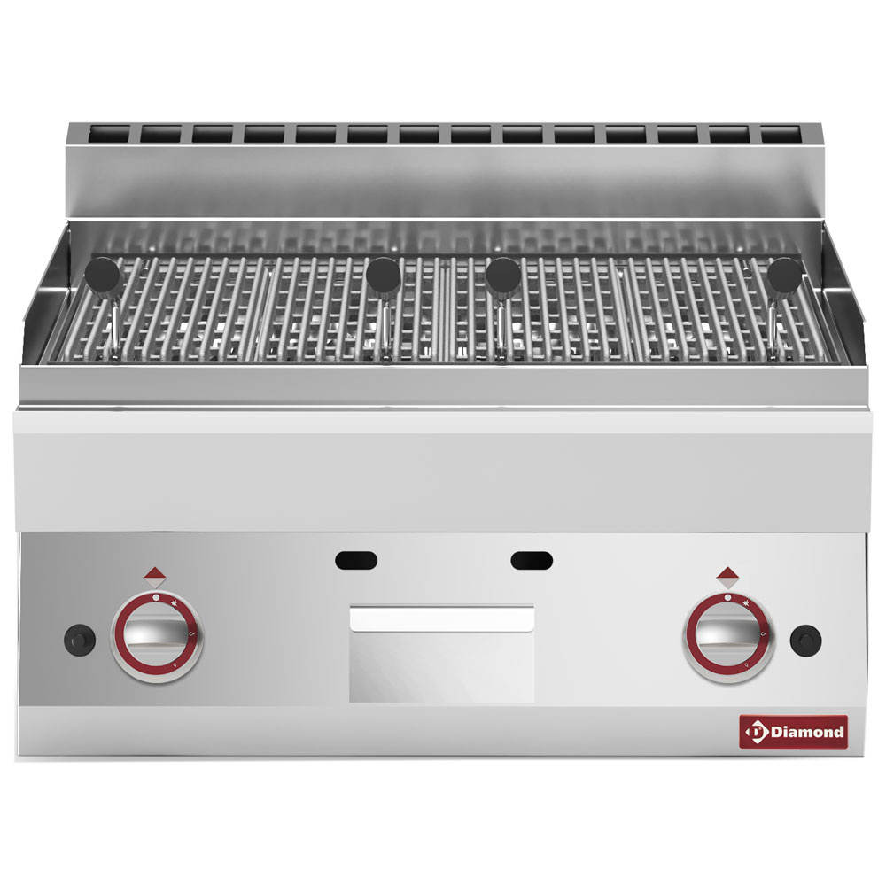 Diamond Lavasteengrill | ALPHA 650 | Gas | Oppervlak | 11.05kW | 700x650x280/380mm