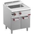 Diamond Pastakoker | OPTIMA 700 | Gas | 40L | 13.3kW | Piëzo Ontsteking | Vulkraan + Aftapkraan | 700x700x850/920mm