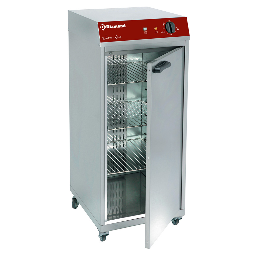 Geventileerde Opwarm - Of Warmhoud Kast , 1 Draaideur