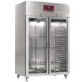 Diamond Koelkast | GASTRO LINE | 1400L 2/1 GN | RVS | 0°C/+8°C | Geforceerd | Draaideuren | Wielen | 1358x856x2145mm