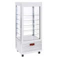 Diamond Vriesvitrine | 480L | Wit | -5°c/-20°c | Geventileerd | 6 Niveaus | Wielen | 800x630x1850mm
