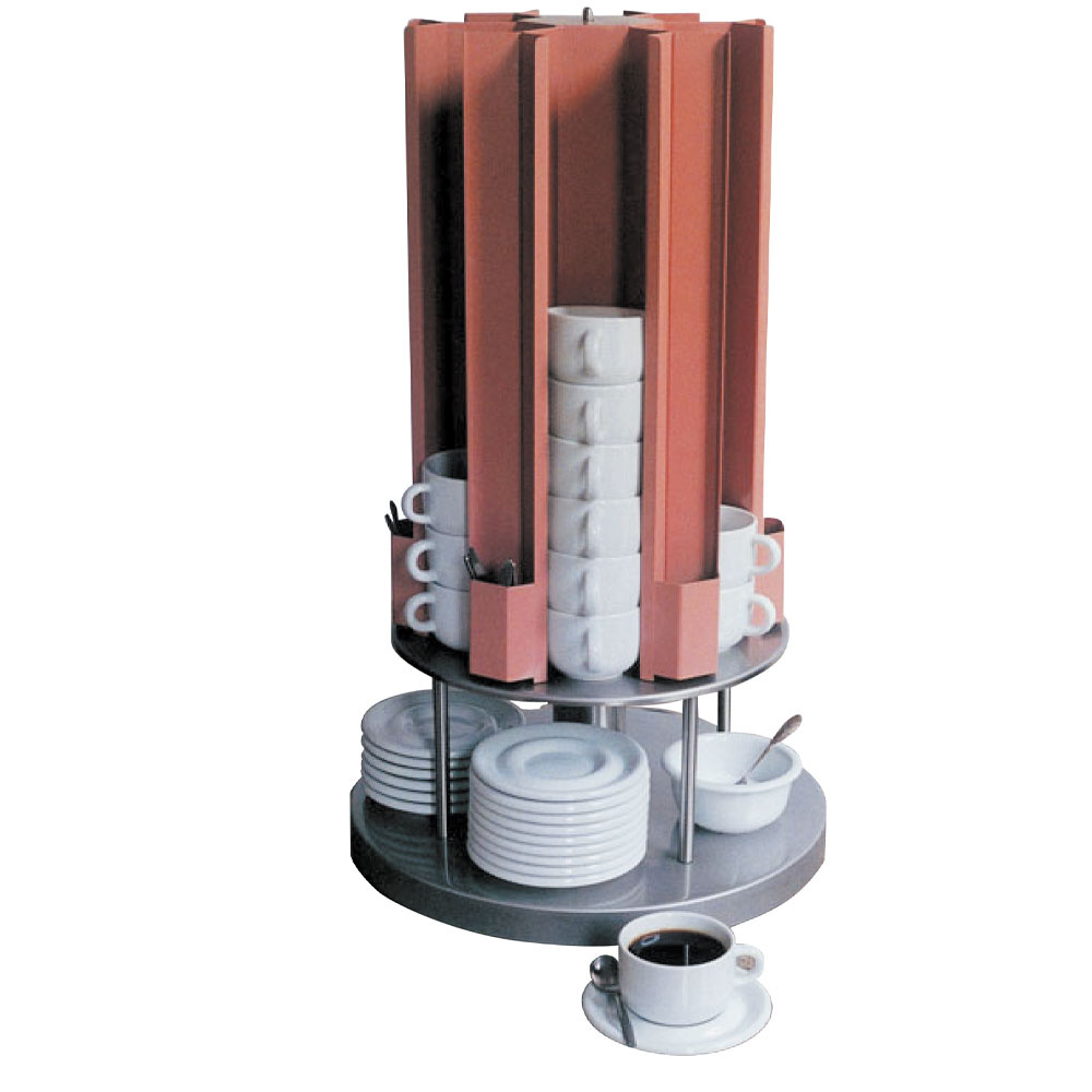 Verwarmde Tassencarrousel 70/88 Mm
