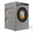 Was-centrifugemachine 6,5 Kg "inox-titanium", Met Afvoerpomp
