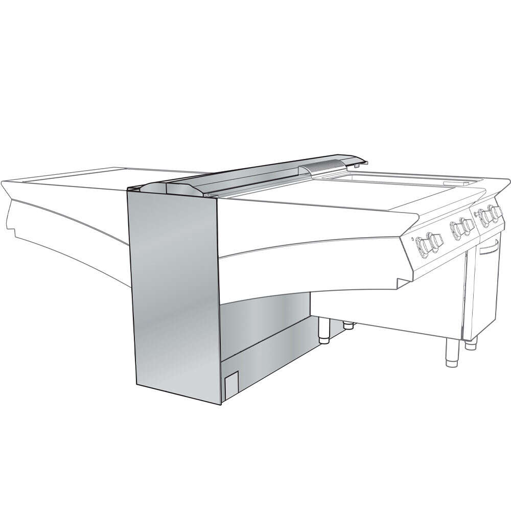 Centrale Steun "cantilever" 2800 Mm