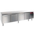 Diamond Koelwerkbank | GASTRO LINE | Laag Model | 480L | 4 Laden 1/1 GN | -2°C/+8°C | Geforceerd | 2050x700x570/610mm