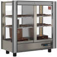 Diamond Chocoladevitrine | Doorgeefsysteem | 216L | Aluminium | +14°c/+16°c | 3 Niveaus