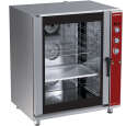 Diamond- Heteluchtoven | 10 Niveaus En/GN | 400v | Bevochtiging Automatisch | 920x750x1080mm