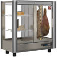 Diamond Koelvitrine (vlees/zuivel) | 216L | Doorgeefsysteem | Aluminium | +4°c/+12°c | 3 Niveaus + Hangsysteem
