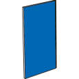 Bekledingspaneel "blauw" Zijdelings
