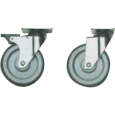 Set Van 4 Wielen, 2 Met Rem