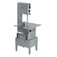 Diamond Beenderzaag | RVS | Op Onderstel | 2400mm | 1.34kw | 700 T/min | 710x830x1630mm