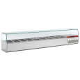 Diamond Opzetkoelvitrine | 9x 1/4 GN | 2020x324x387/401mm