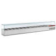 Diamond Opzetkoelvitrine | 12x 1/4 GN + 1x 1/9 GN | 0°C/+8°C | Statisch | 2560x324x401mm