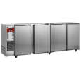 Diamond Barkoelkast | RVS | 4 Deuren | 783L | 2675x565x890/905mm