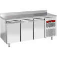 Diamond Koelwerkbank | Energiezuinig | 405L | 3 Deuren 1/1 GN | -2°C/+8°C | Geforceerd | 0.36kW | Achter Rand | 1805x700x880/985mm
