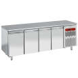 Diamond Koelwerkbank | Energiezuinig | 550L | 4 Deuren 1/1 GN | -2°C/+8°C | Geforceerd | 0.36kW | 2250x700x880/900mm
