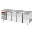 Diamond Koelwerkbank | Energiezuinig | 550L | 4 Deuren 1/1 Gn | -2°C/+8°C | Geforceerd | 0.36Kw | 2250x700x880/900mm