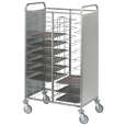 Universele Silowagen, RVS, 2x 12 Niv.