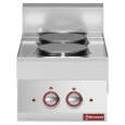 Diamond Fornuis | ALPHA 650 | Tafelmodel | Elektrisch | 2 Kookpunten | 5.2kW | 230V-3F | 400x650x280/380mm