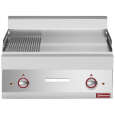 Diamond Bakplaat | ALPHA 650 | Elektrisch | Glad/Gegroefd | 120°C/320°C | 9kW | 400V | 700x650x280/380mm